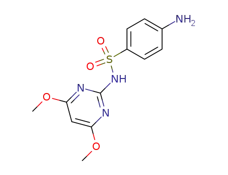 Sulfadimethoxypyrimidine  CAS NO.155-91-9