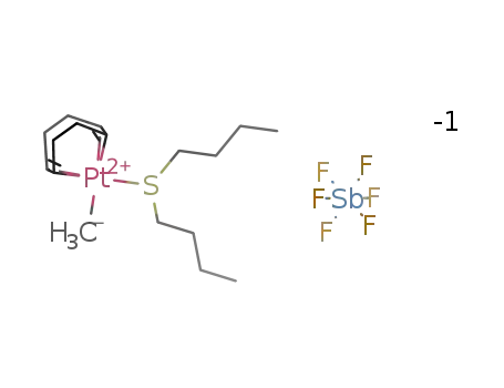 [(1,5-cyclooctadiene)Pt(Me)(SnBu2)][SbF6]