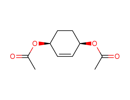 Molecular Structure of 78776-45-1 (2-Cyclohexene-1,4-diol, diacetate, cis-)