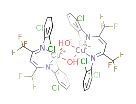 {[Cl2NNF6]Cu}2(μ-hydroxo)2