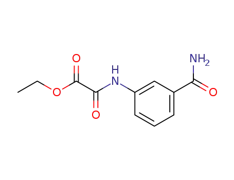 (3-carbamoyl-phenyl)-oxalamic acid ethyl ester