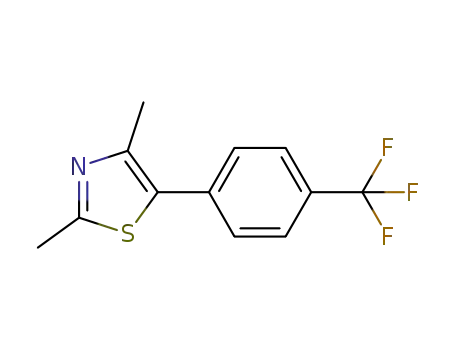 2,4-dimethyl-5-(4-(trifluoromethyl)phenyl)thiazole