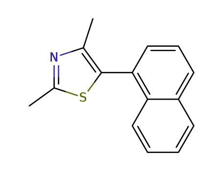 2,4-dimethyl-5-(naphthalen-1-yl)thiazole
