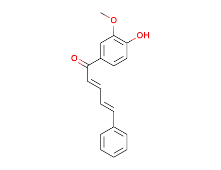 (2E,4E)-1-(4-hydroxy-3-methoxyphenyl)-5-phenylpenta-2,4-dien-1-one