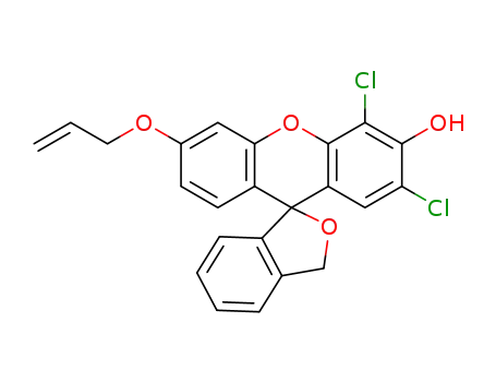 6'-(allyloxy)-2',4'-dichloro-3H-spiro[isobenzofuran-1,9'-xanthen]-3'-ol
