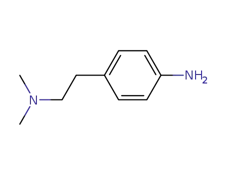 Molecular Structure of 5636-52-2 (4-(2-DIMETHYLAMINO-ETHYL)-ANILINE)