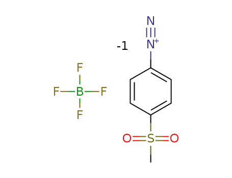 4-(methylsulfonyl)benzenediazonium tetrafluoroborate
