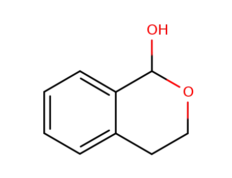 Molecular Structure of 95033-78-6 (1H-2-Benzopyran-1-ol, 3,4-dihydro-)