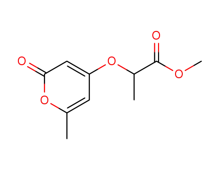 methyl 2-((6-methyl-2-oxo-2H-pyran-4-yl)oxy)propanoate