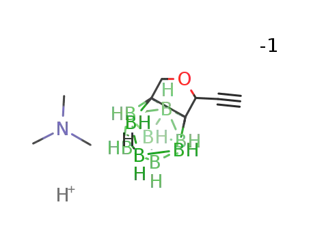 2-ethynyl-3,4-(dodecahydro-nido-undecadicarbaborato)-2,5-dihydrofuran*trimethylammonium