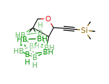 2-(2-trimethylsilylethynyl)-3,4-(o-carborano)-2,5-dihydrofuran