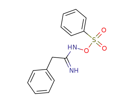 N-benzenesulfonyloxy-2-phenyl-acetamidine