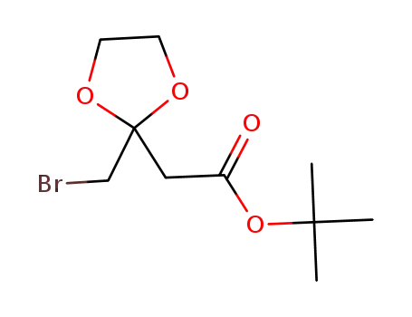 [2-bromomethyl-[1,3]-dioxolane-2-yl]acetic acid tert-butyl ester