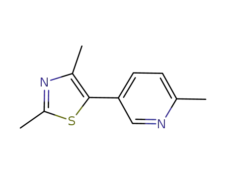 2,4-dimethyl-5-(6-methylpyridin-3-yl)thiazole