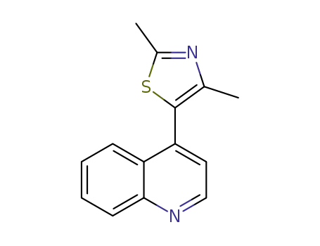 2,4-dimethyl-5-(quinolin-4-yl)thiazole