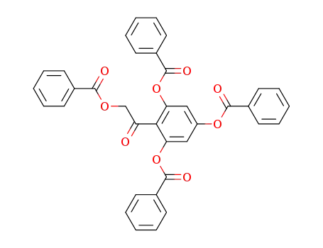 2-benzoyloxy-1-(2,4,6-tris-benzoyloxy-phenyl)-ethanone