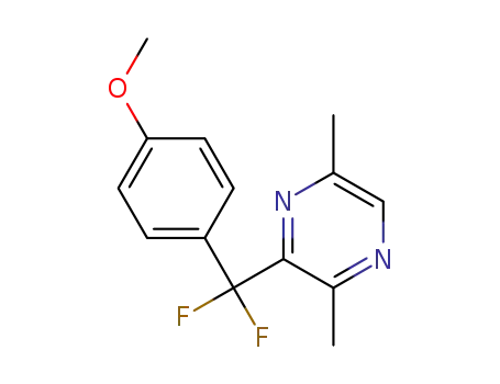 3-(difluoro(4-methoxyphenyl)methyl)-2,5-dimethylpyrazine