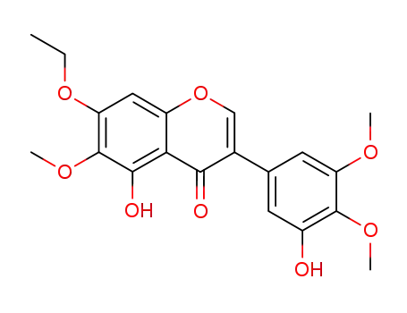 7-ethoxy-5-hydroxy-3-(3-hydroxy-4,5-dimethoxy-phenyl)-6-methoxy-chromen-4-one