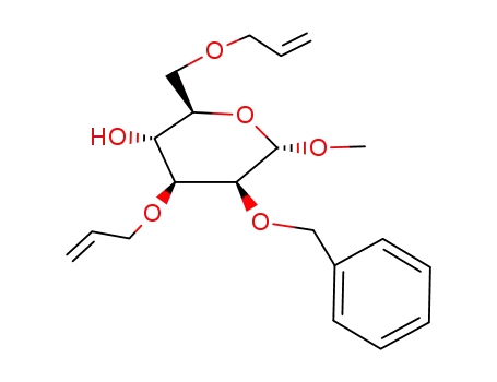 Methyl-3,6-di-O-allyl-2-O-benzyl-α-D-mannopyranosid