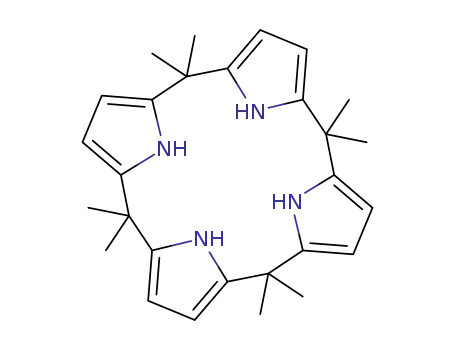 Molecular Structure of 4475-42-7 (MESO-OCTAMETHYLCALIX(4)PYRROLE)
