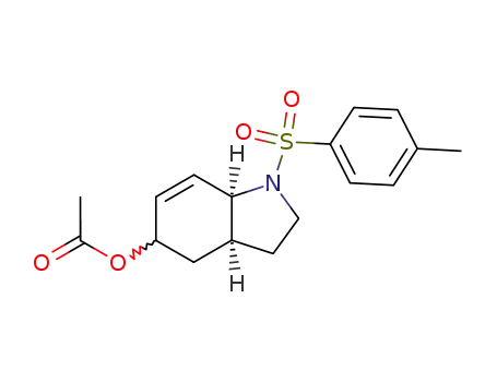 Acetic acid (3aS,7aS)-1-(toluene-4-sulfonyl)-2,3,3a,4,5,7a-hexahydro-1H-indol-5-yl ester