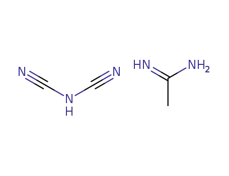 dicyanamide; compound with acetamidine