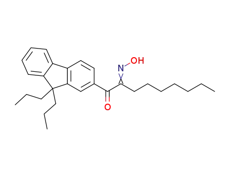 1-(9,9-dipropyl-9H-fluorene-2yl)-1,2-nonanedione-2-oxime