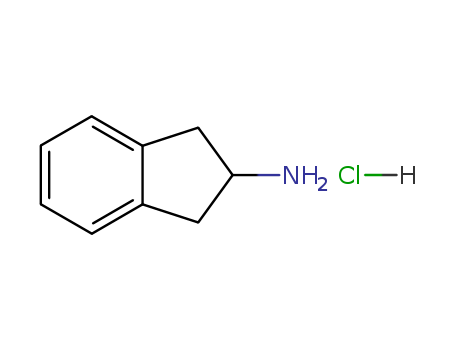 1H-Inden-2-amine,2,3-dihydro-, hydrochloride (1:1)