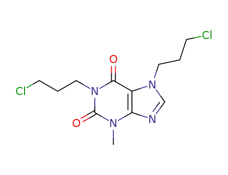 1,7-Bis(γ-chloropropyl)-3-methyl-xanthine