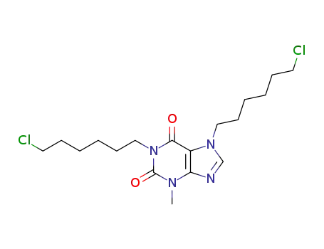 1,7-Bis(ω-chlorohexyl)-3-methyl-xanthine