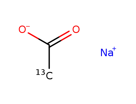 [2-13C]-sodium acetate