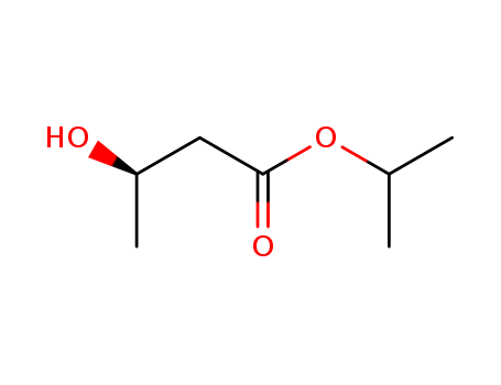 Butanoic acid, 3-hydroxy-, 1-methylethyl ester, (R)-