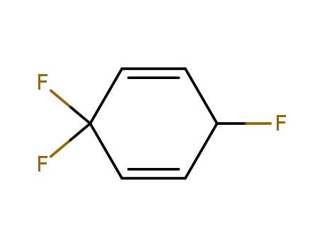 Molecular Structure of 74298-20-7 (1,4-Cyclohexadiene, 3,3,6-trifluoro-)
