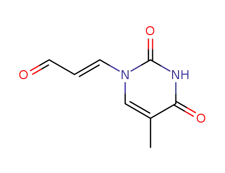 trans-1-(3-Oxoprop-1-enyl)thymine