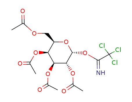 .alpha.-D-Galactopyranose, 2,3,4,6-tetraacetate 1-(2,2,2-trichloroethanimidate)