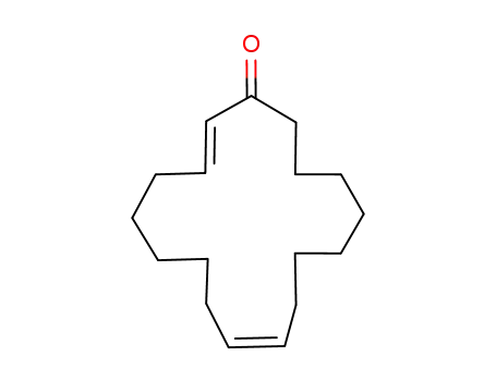 Molecular Structure of 91874-18-9 (2,9-Cycloheptadecadien-1-one, (E,Z)-)