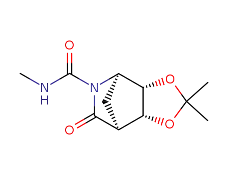 5,6-exo-dimethylmethylenedioxy-2-(N-methylcarbamoyl)-2-azabicyclo<2.2.1>heptan-3-one