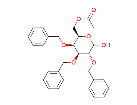 6-O-acetyl-2,3,4-tri-O-benzyl-α/β-D-galactopyranoside