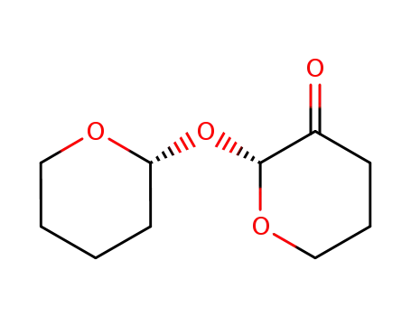 <α-tetrahydropyrannyloxy>-2 tetrahydropyrone-3 (S*, S*)