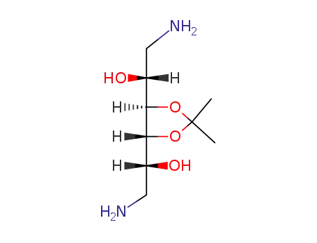 1,6-diamino-1,6-dideoxy-3,4-O-isopropylidene-D-mannitol