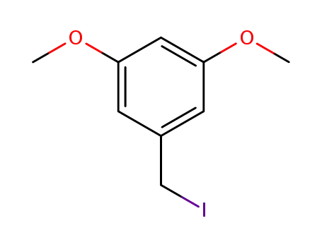 Molecular Structure of 66769-61-7 (Benzene, 1-(iodomethyl)-3,5-dimethoxy-)