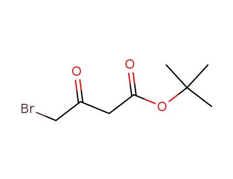 Molecular Structure of 74530-57-7 (Butanoic acid, 4-bromo-3-oxo-, 1,1-dimethylethyl ester)