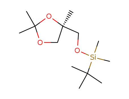 tert-Butyl-dimethyl-((R)-2,2,4-trimethyl-[1,3]dioxolan-4-ylmethoxy)-silane