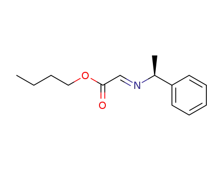 n-butyl N-((1S)-phenylethyl)-α-iminoacetate