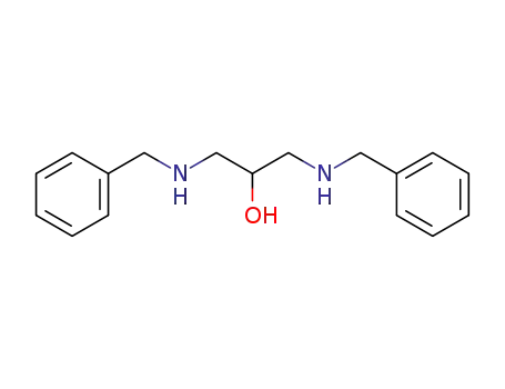Molecular Structure of 65838-17-7 (2-Propanol, 1,3-bis[(phenylmethyl)amino]-)