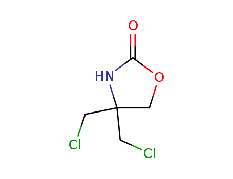 4,4-bis(chloromethyl)oxazolidin-2-one cas  84298-23-7