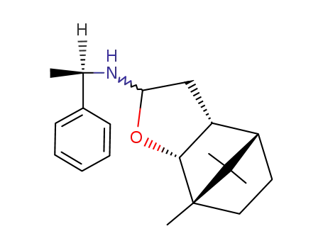 ((R)-1-Phenyl-ethyl)-((1S,2R,6R,7S)-1,10,10-trimethyl-3-oxa-tricyclo[5.2.1.02,6]dec-4-yl)-amine