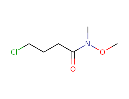 4-chloro-N-methoxy-N-methylbutanamide cas no. 64214-66-0 97%