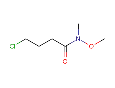 Molecular Structure of 64214-66-0 (4-Chloro-N-Methoxy-N-MethylbutyraMide)