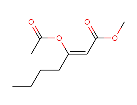 methyl 3-acetoxy-2-heptenoate
